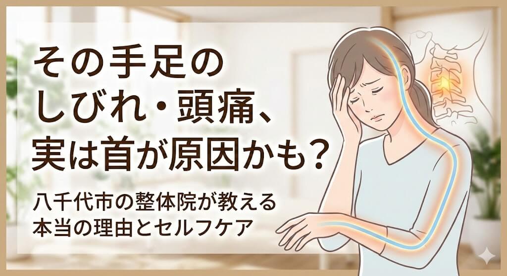 手足のしびれ　八千代市
