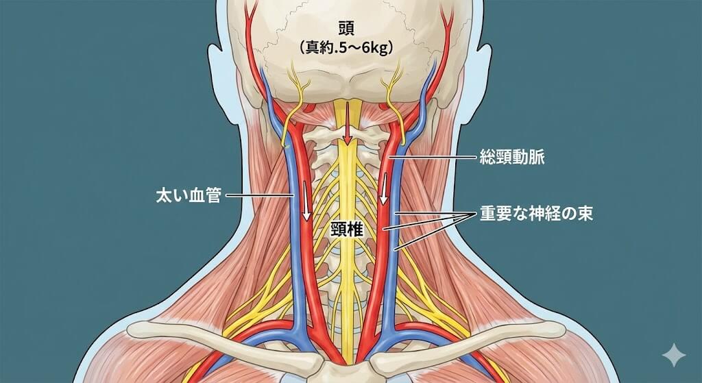 頚椎、むち打ち