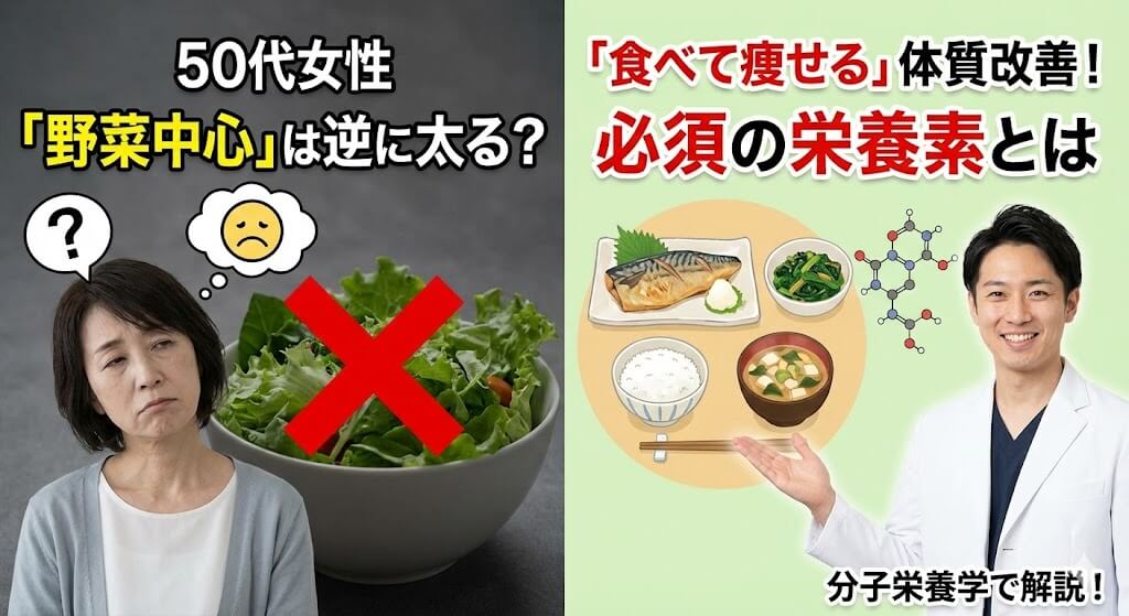 野菜中心は太る