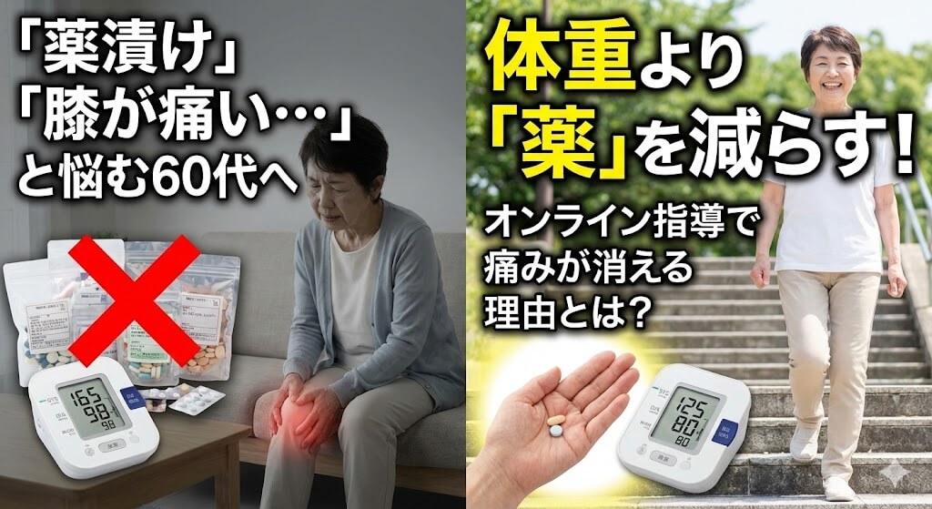 減量できれば痛みが改善