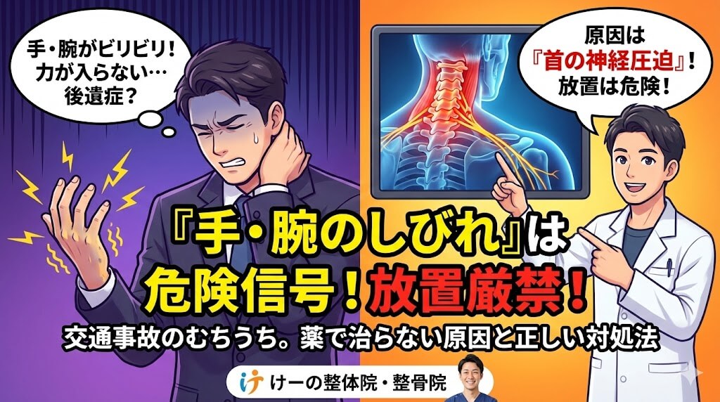 むちうち　しびれのための八千代市の整体