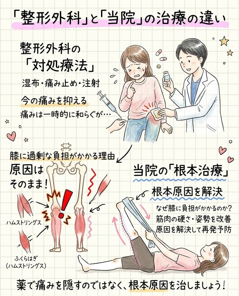 根本改善する膝の整体