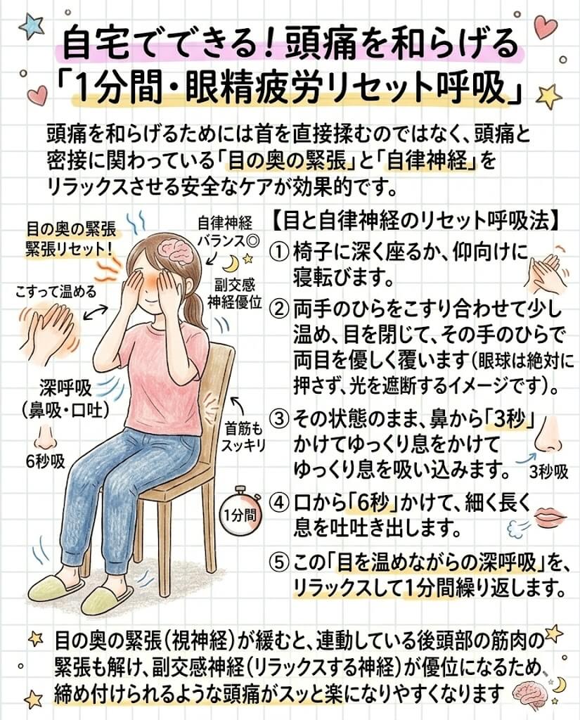 八千代市の頭痛がよくなる自律神経セルフ整体