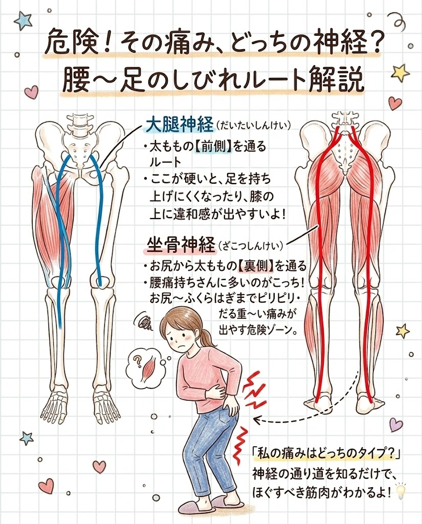 膝の痛みに関連する神経