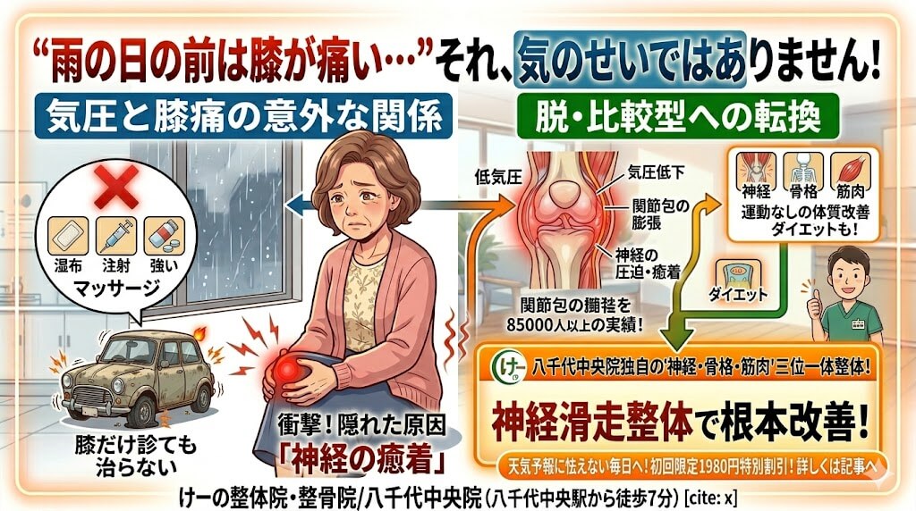 八千代市の膝の痛み整体