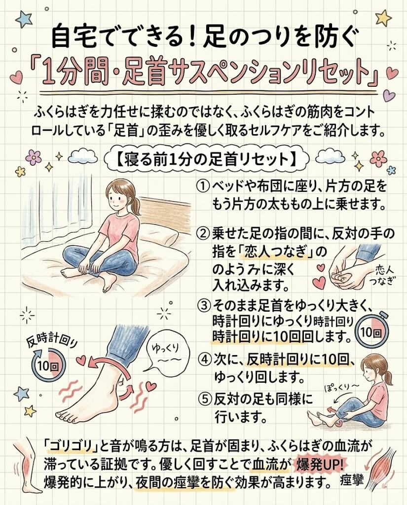 こむら返りの改善方法