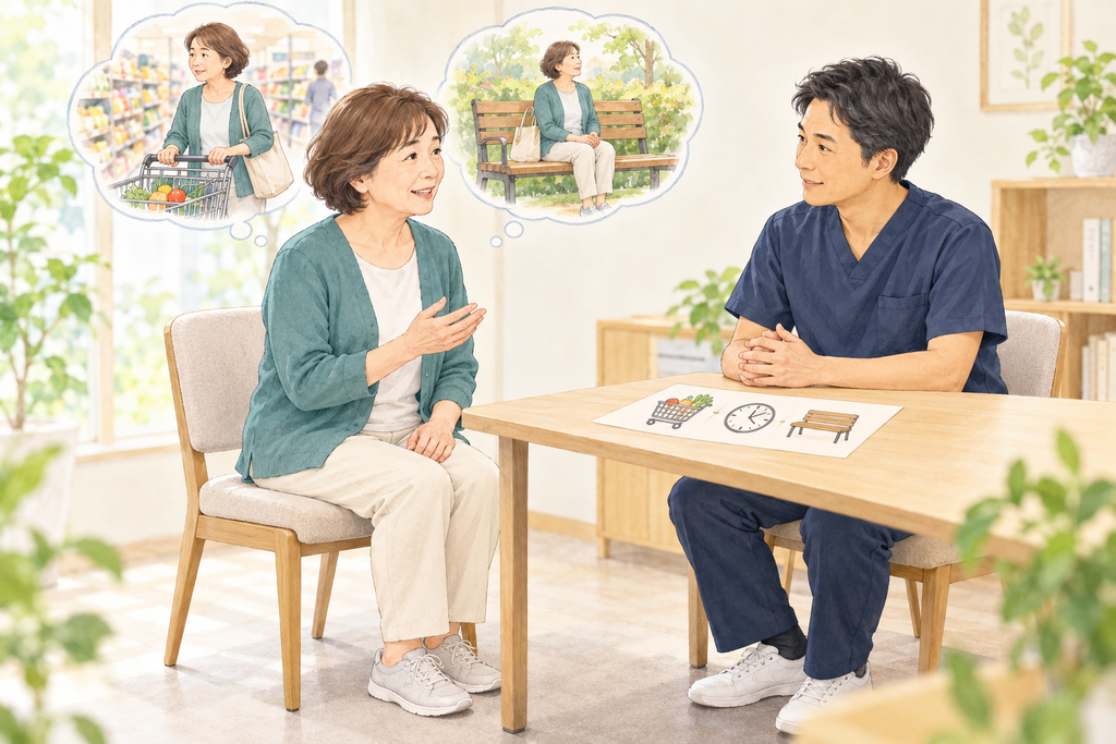 膝の痛みを相談